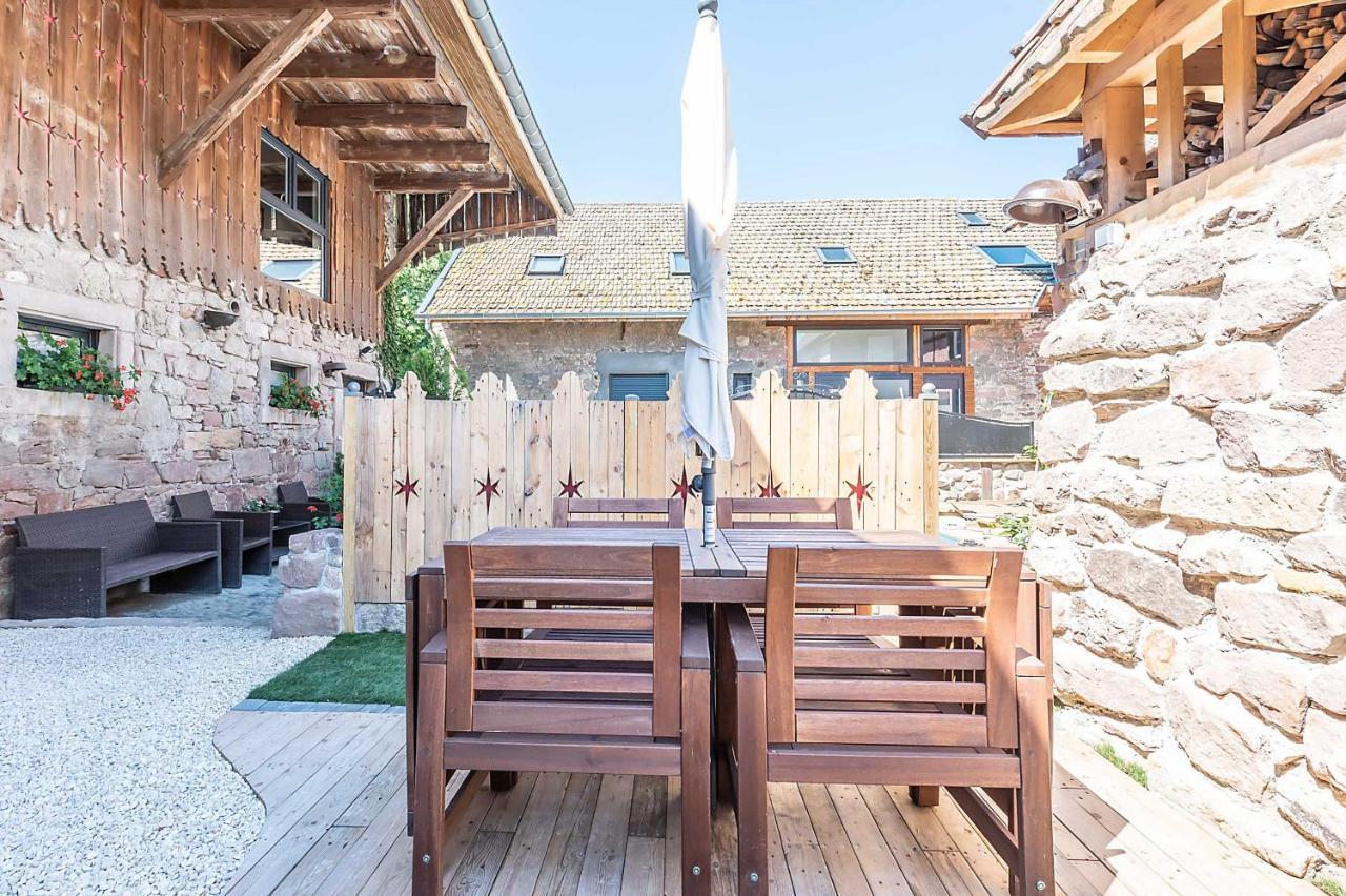 Bed and Breakfast La Grange Ungersheim Exterior foto